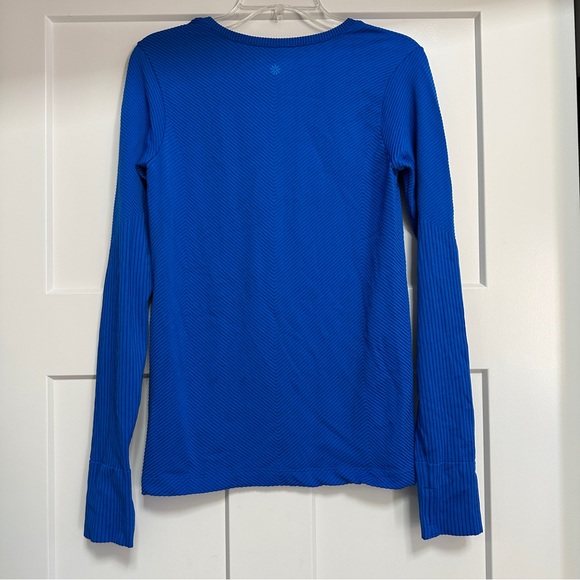 Athleta Base Layer Long Sleeve Activewear Top Size M - Picture 3 of 8